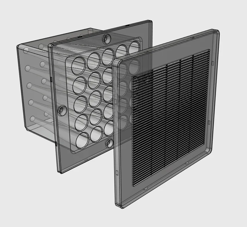 Lưới thông gió tự động AR cho nhà ở
