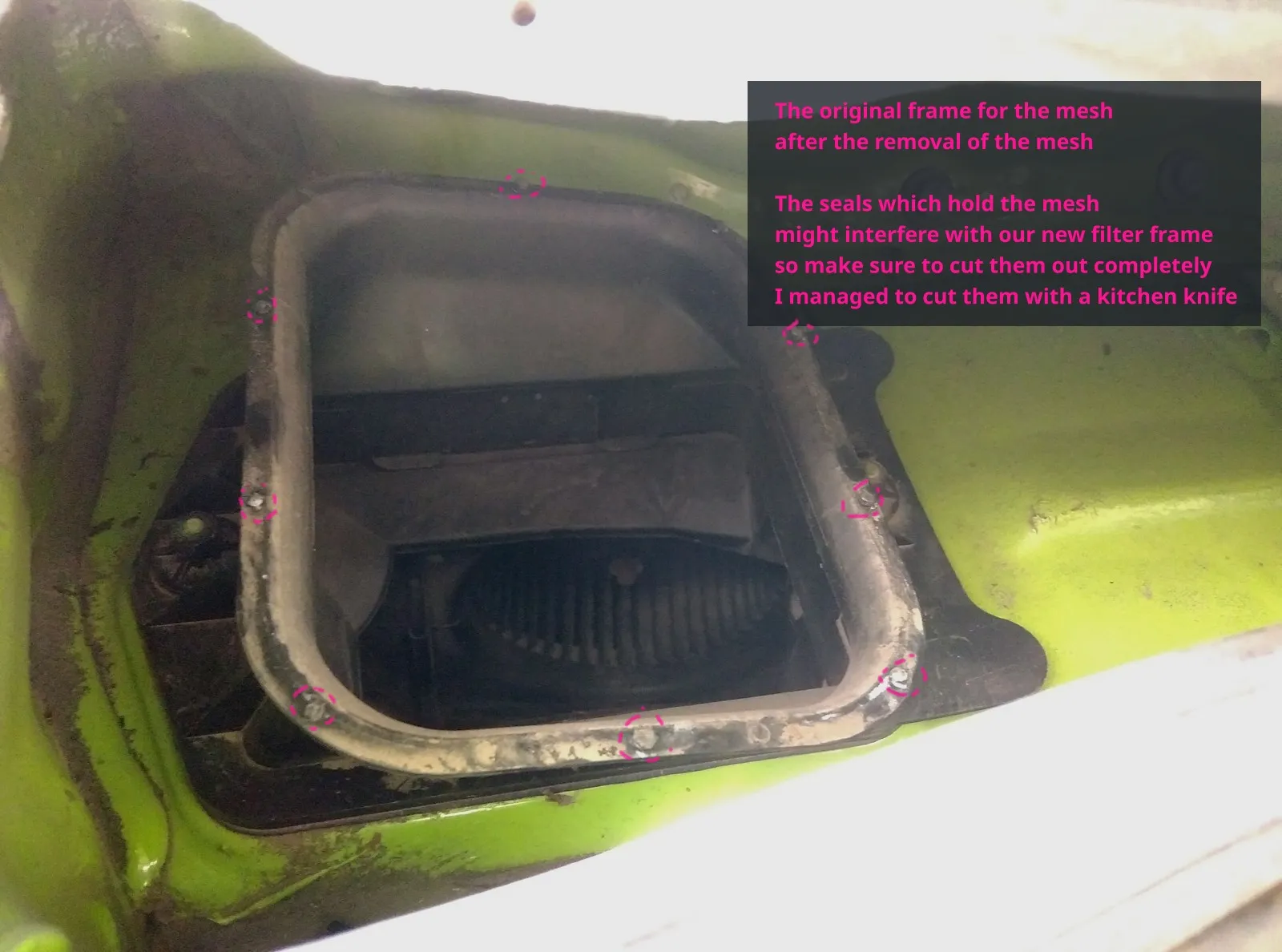 Khung lọc cabin cho xe VW Lupo