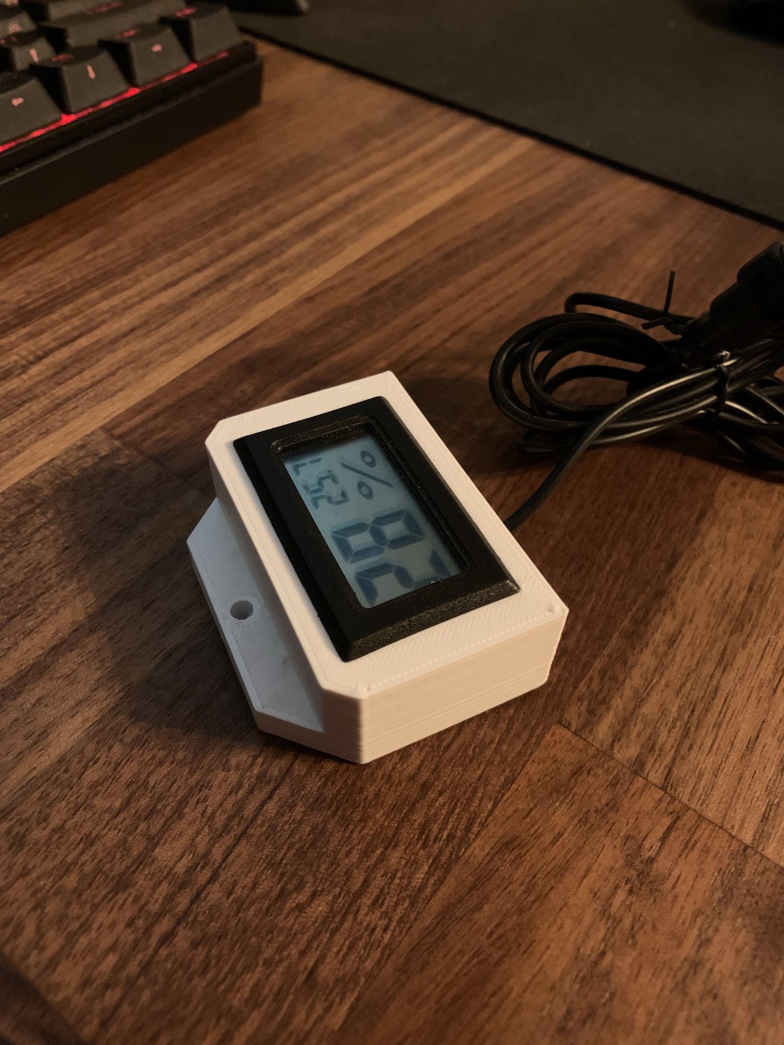 Giá đỡ tường cho nhiệt kế và độ ẩm mini LCD