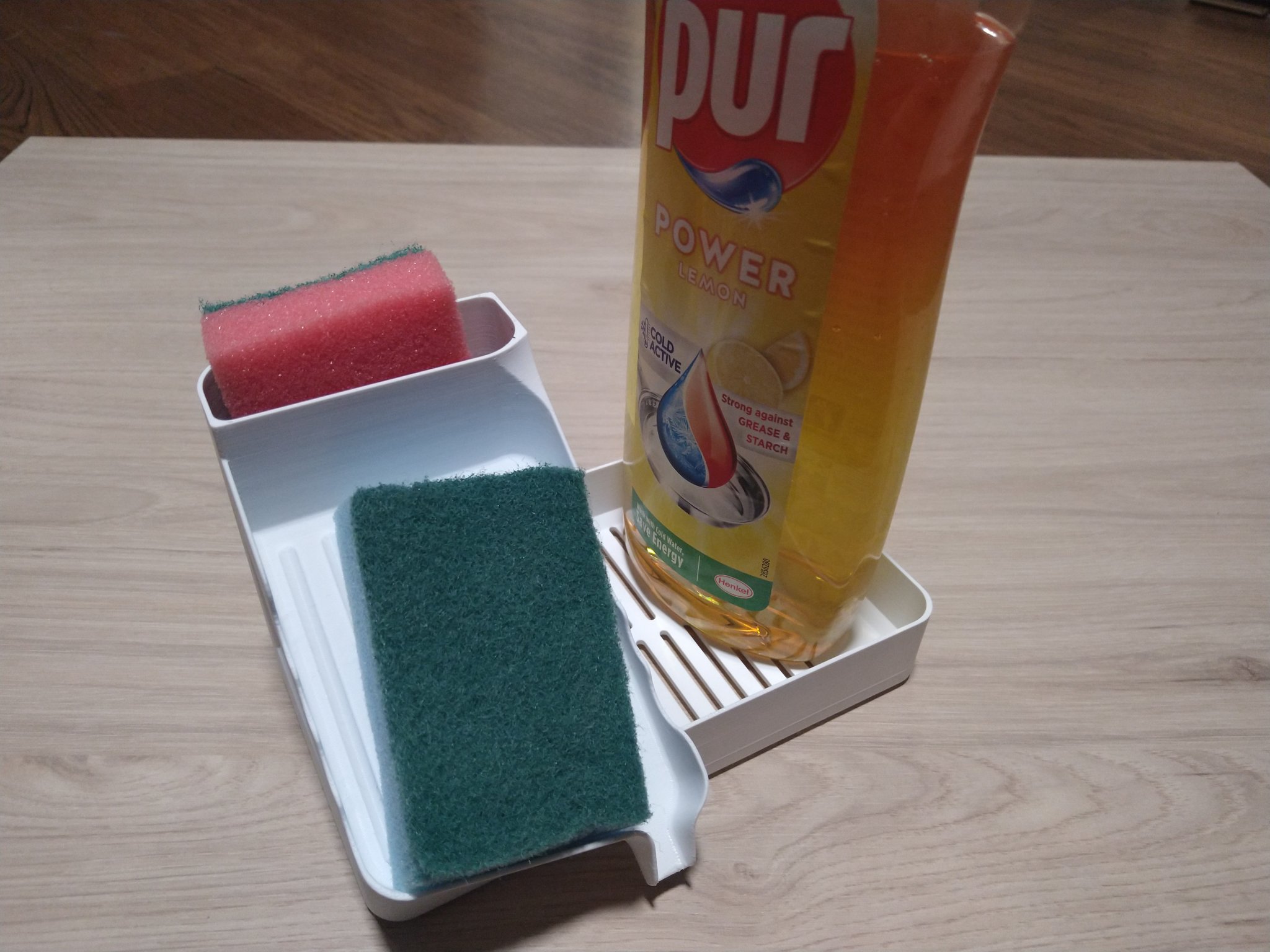 Giá đỡ xà phòng và bàn chải cho phòng tắm và bếp