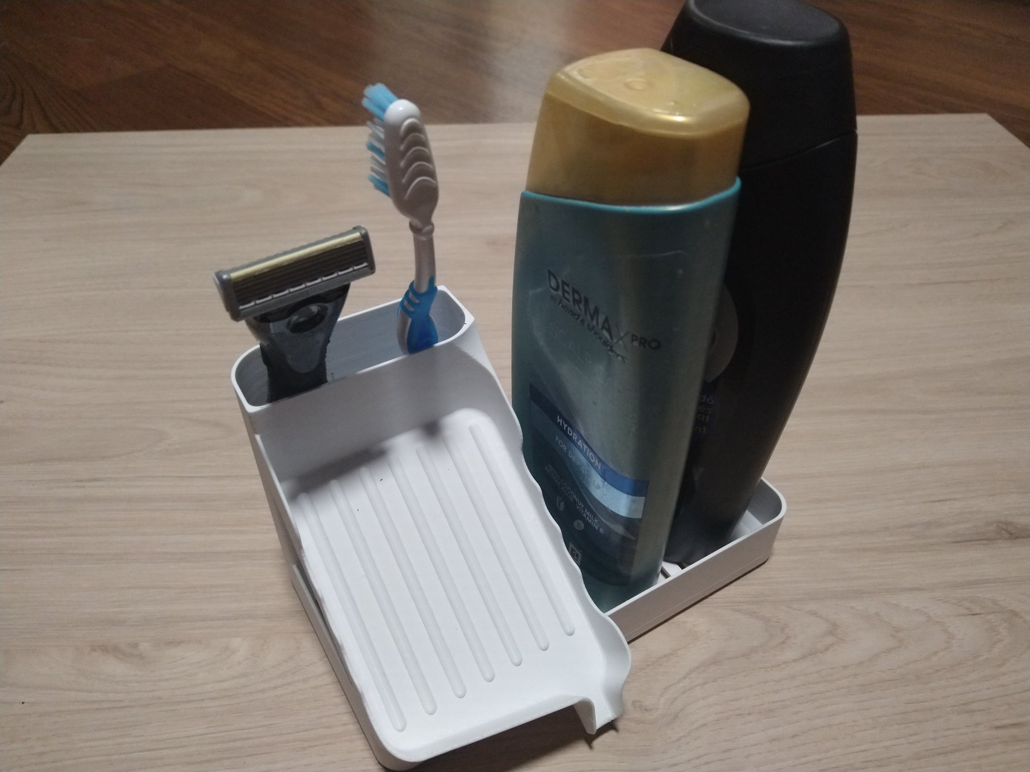 Giá đỡ xà phòng và bàn chải cho phòng tắm và bếp