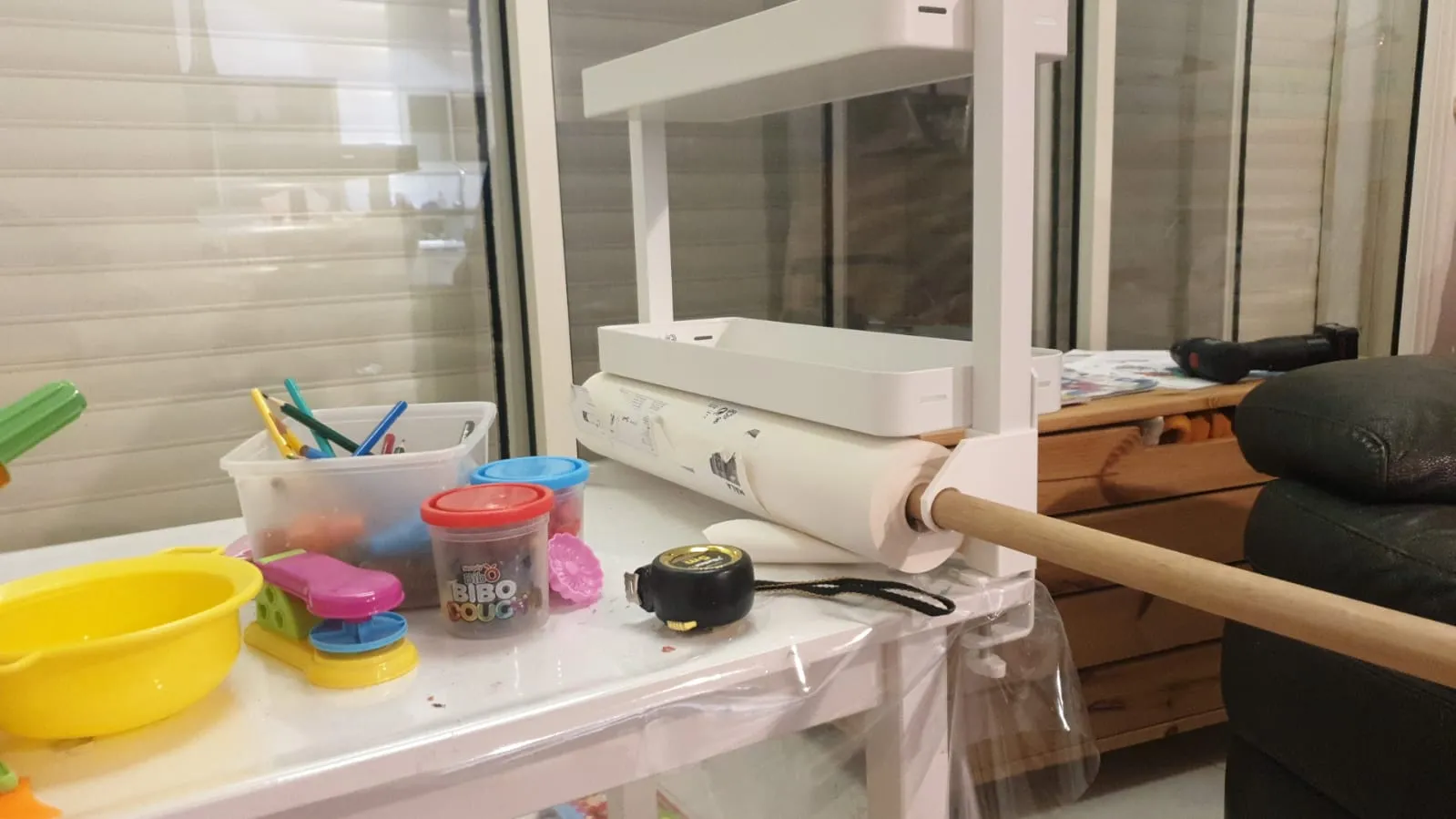 Bộ chuyển đổi giá đỡ cuộn cho kệ bàn VATTENKAR của Ikea