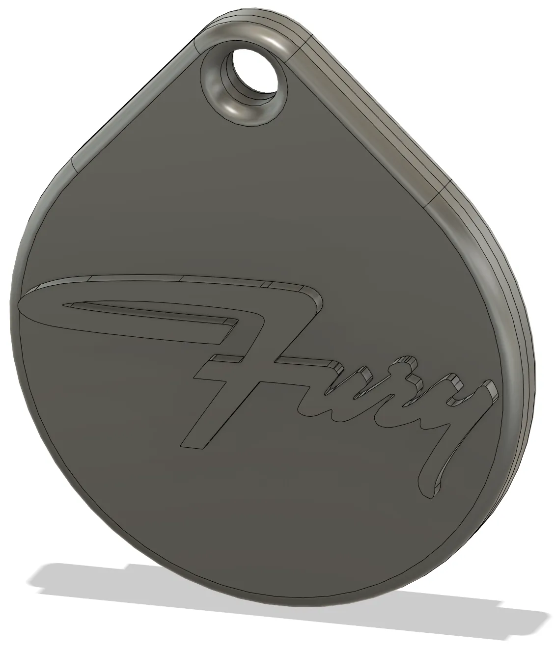 Móc khóa xe máy Honda Fury độc đáo và sáng tạo