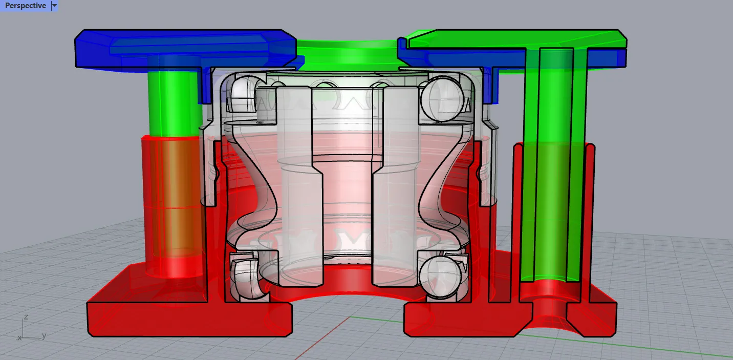 Bộ phận kẹp bi cho bóng 3/16 inch