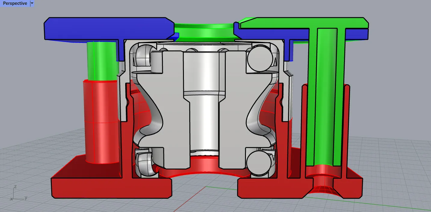 Bộ phận kẹp bi cho bóng 3/16 inch