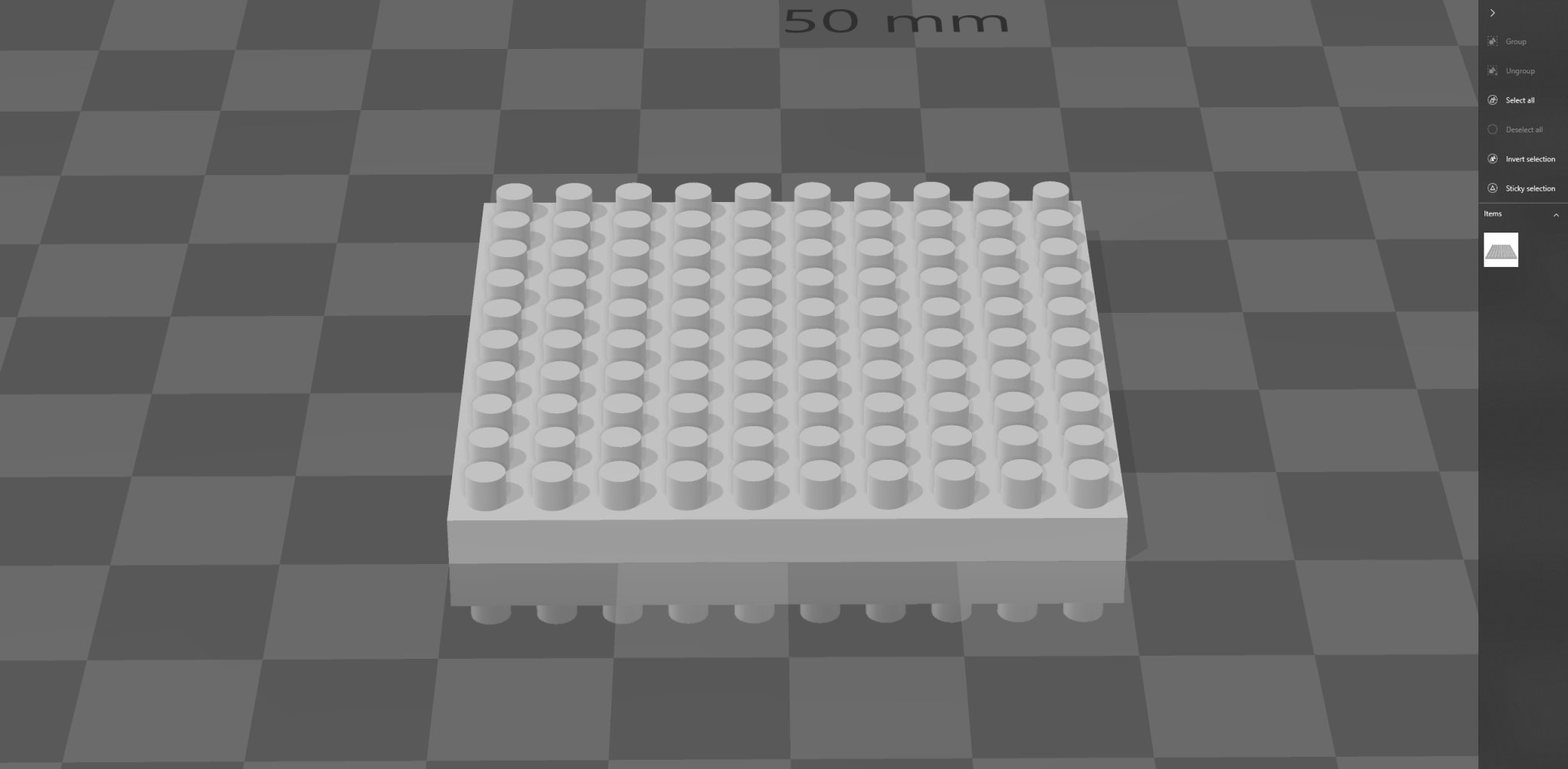 Cơ sở Nanoblock Kawada với nhiều kích thước khác nhau