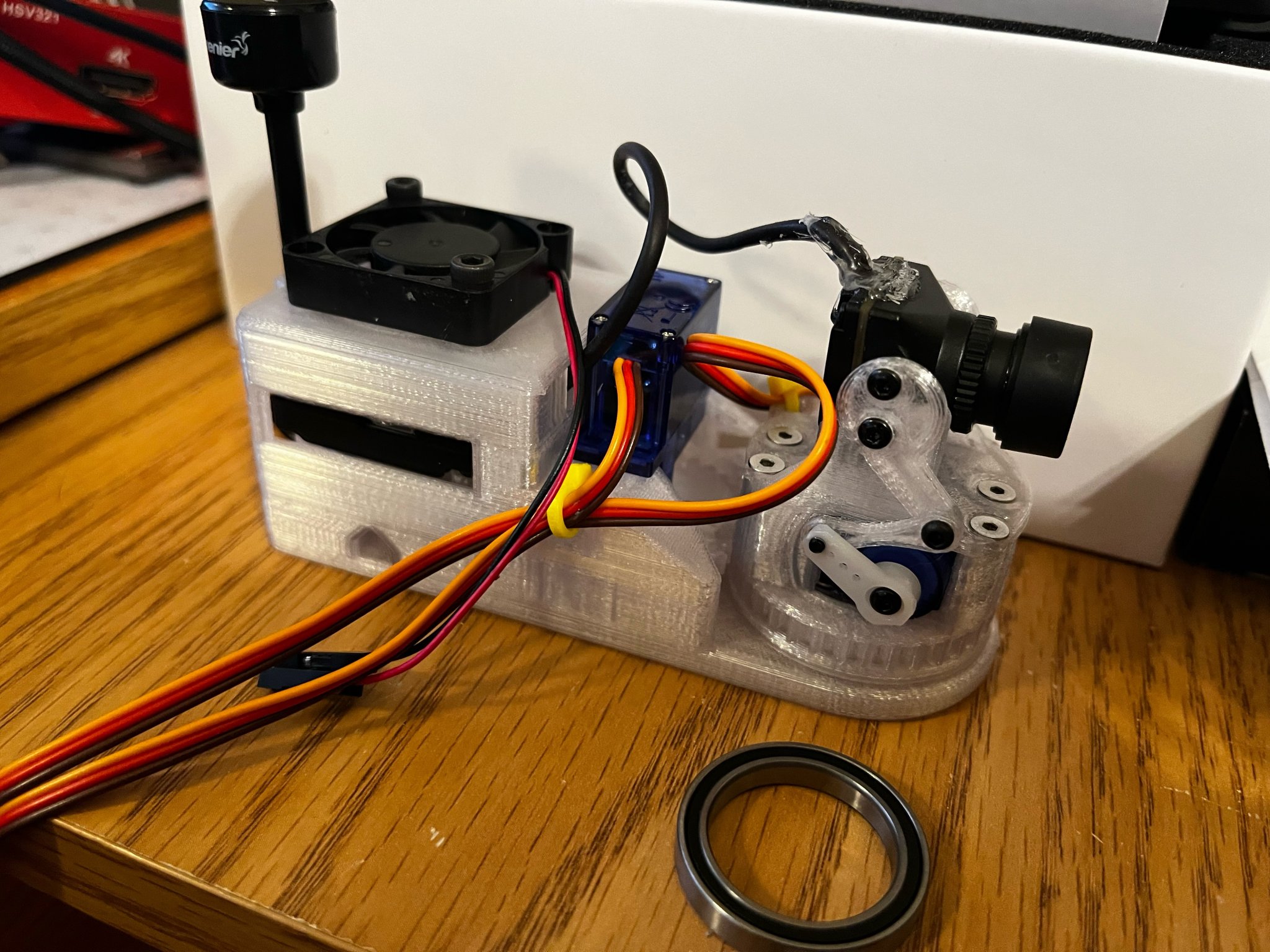 Gimbal FPV nhỏ gọn cho camera Walksnail 19mm