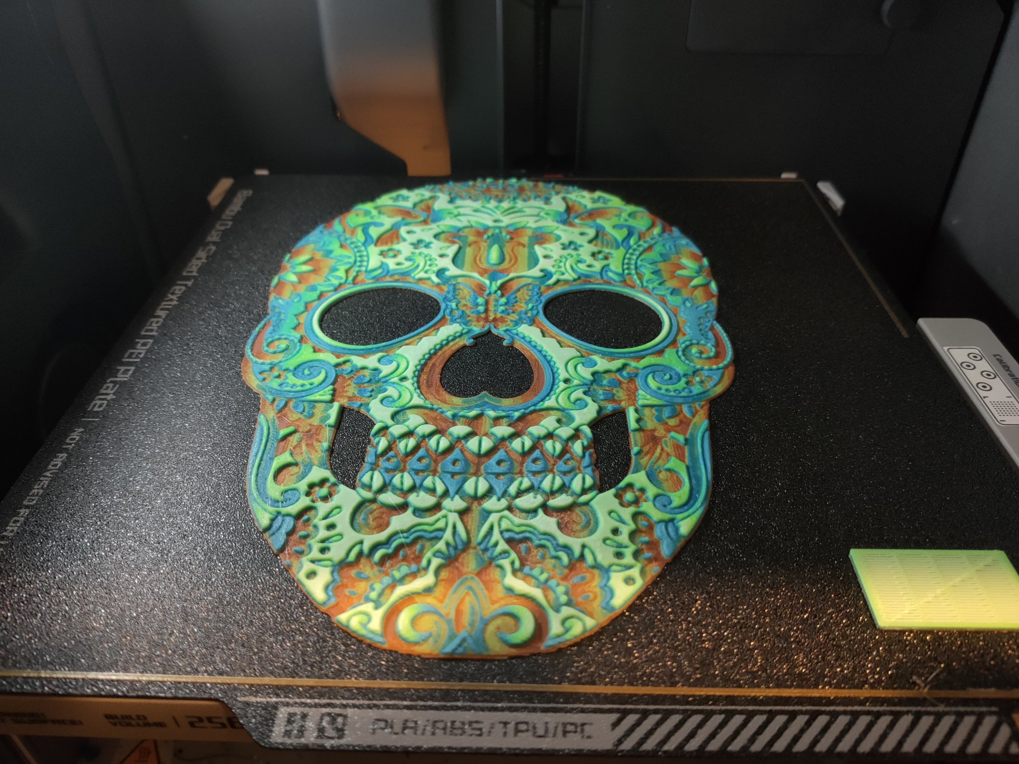 Nghiên cứu mô hình 3D Ngày của Người Chết với 8 màu sắc