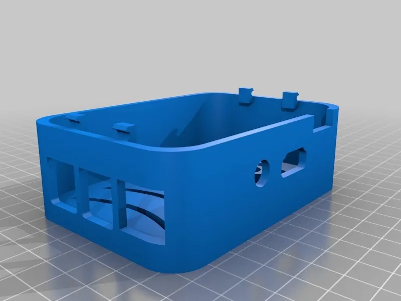 Mặt sau cho hộp và chân đế Raspberry Pi 7 inch