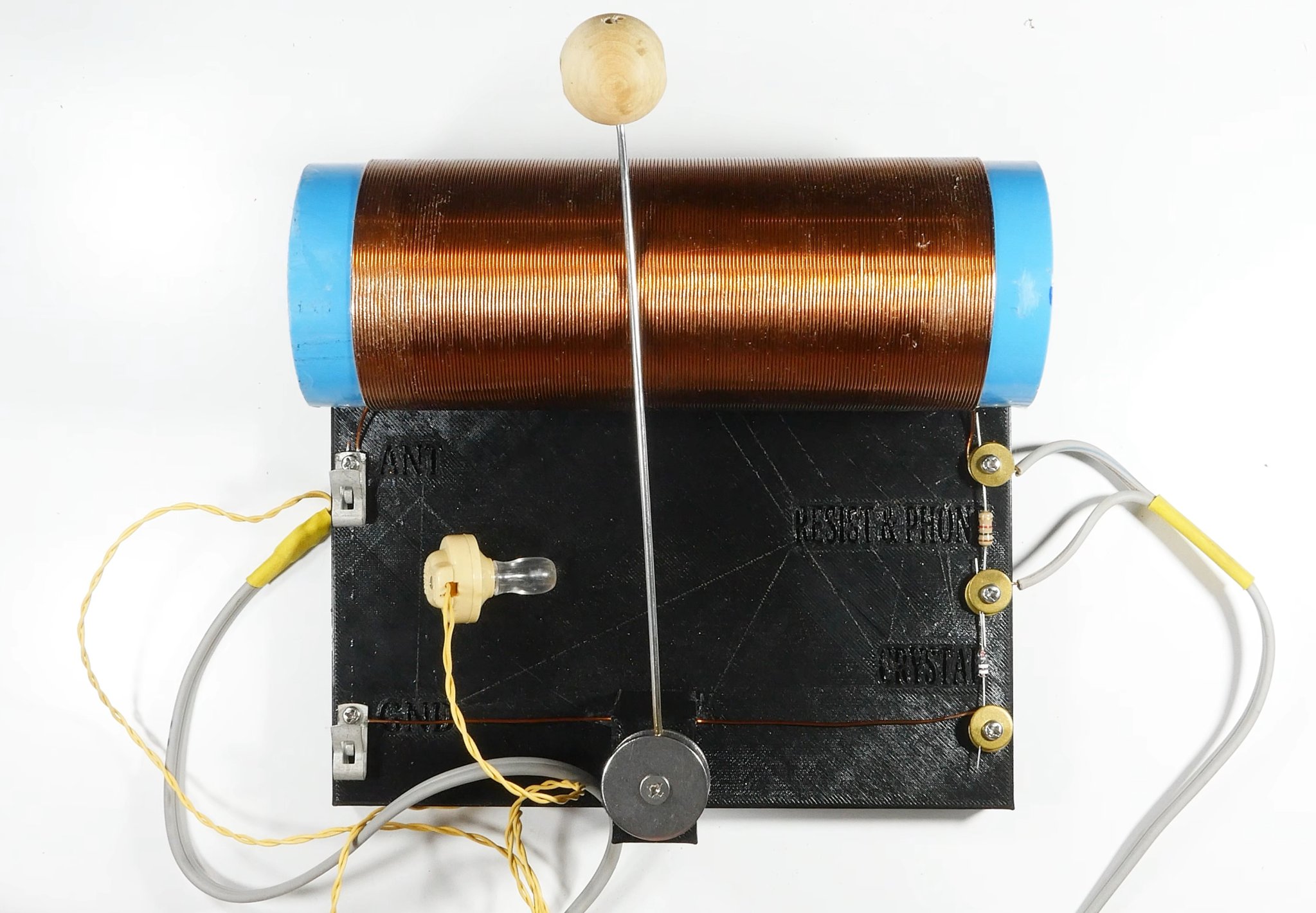 Cơ sở "breadboard" cho radio tinh thể V1.0
