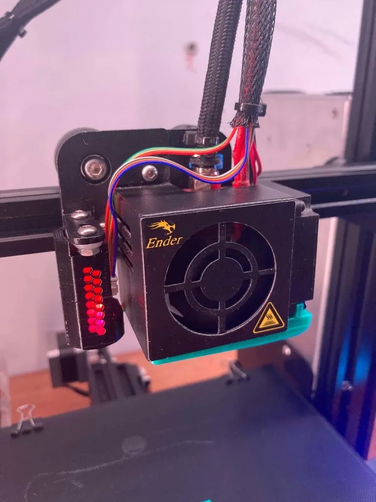 Hệ thống làm mát cho bộ phận với Neopixel