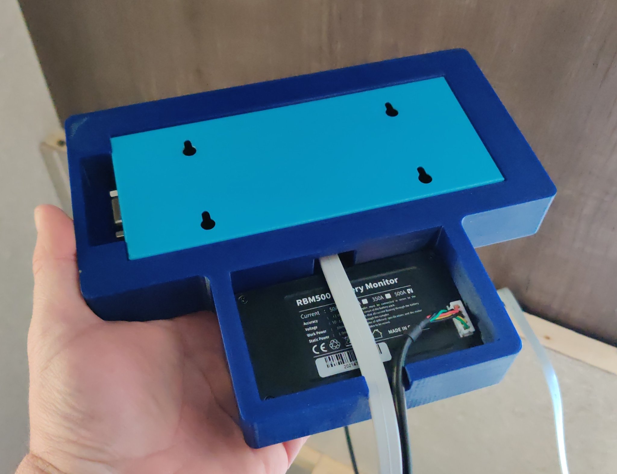 Giá đỡ màn hình hiển thị cho bộ inverter SunGoldPower và Renogy