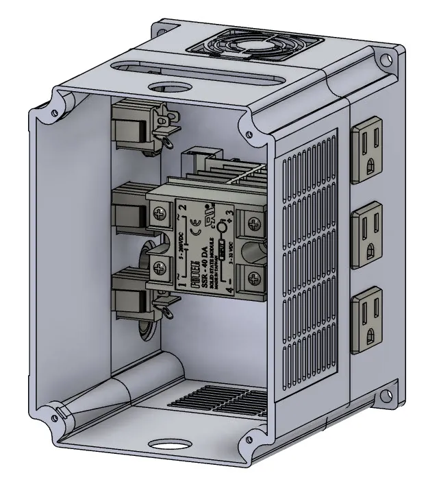 Hộp điều khiển VFD cho máy CNC Onefinity hoặc Generic