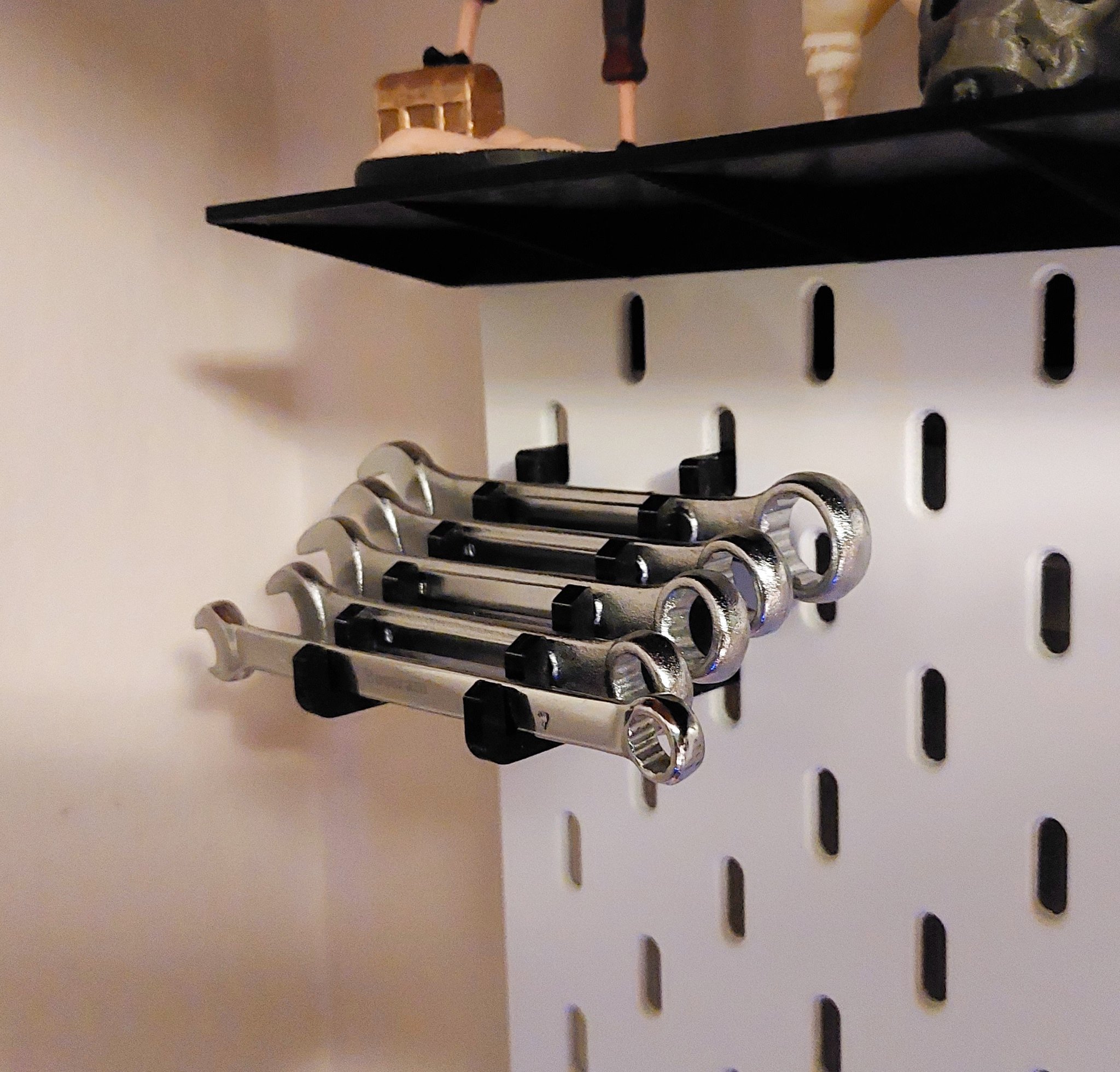 Giá đỡ chìa khóa cố định cho skadis của ikea