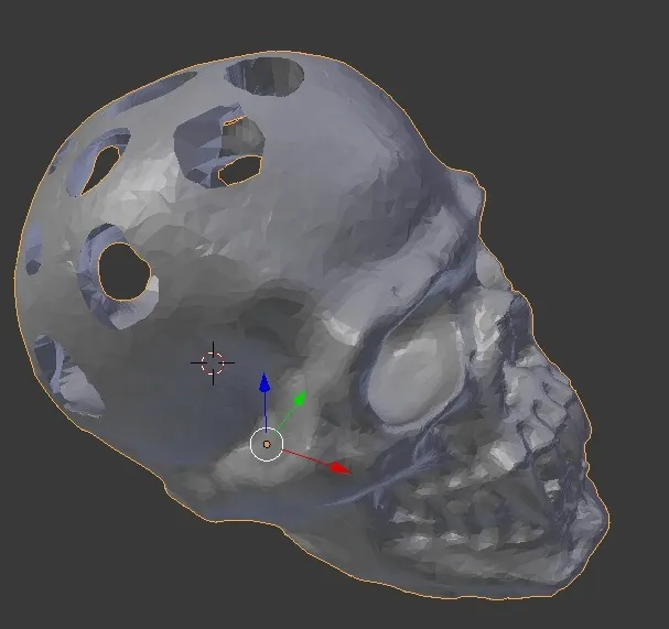 Xương sọ ma cà rồng làm khay xúc xắc