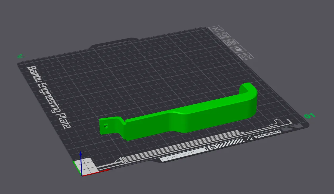 Nút khóa cửa nội thất Land Rover Defender - Thiết kế móc
