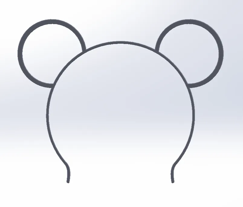 Băng đô tai tròn dễ thương cho lễ hội hóa trang