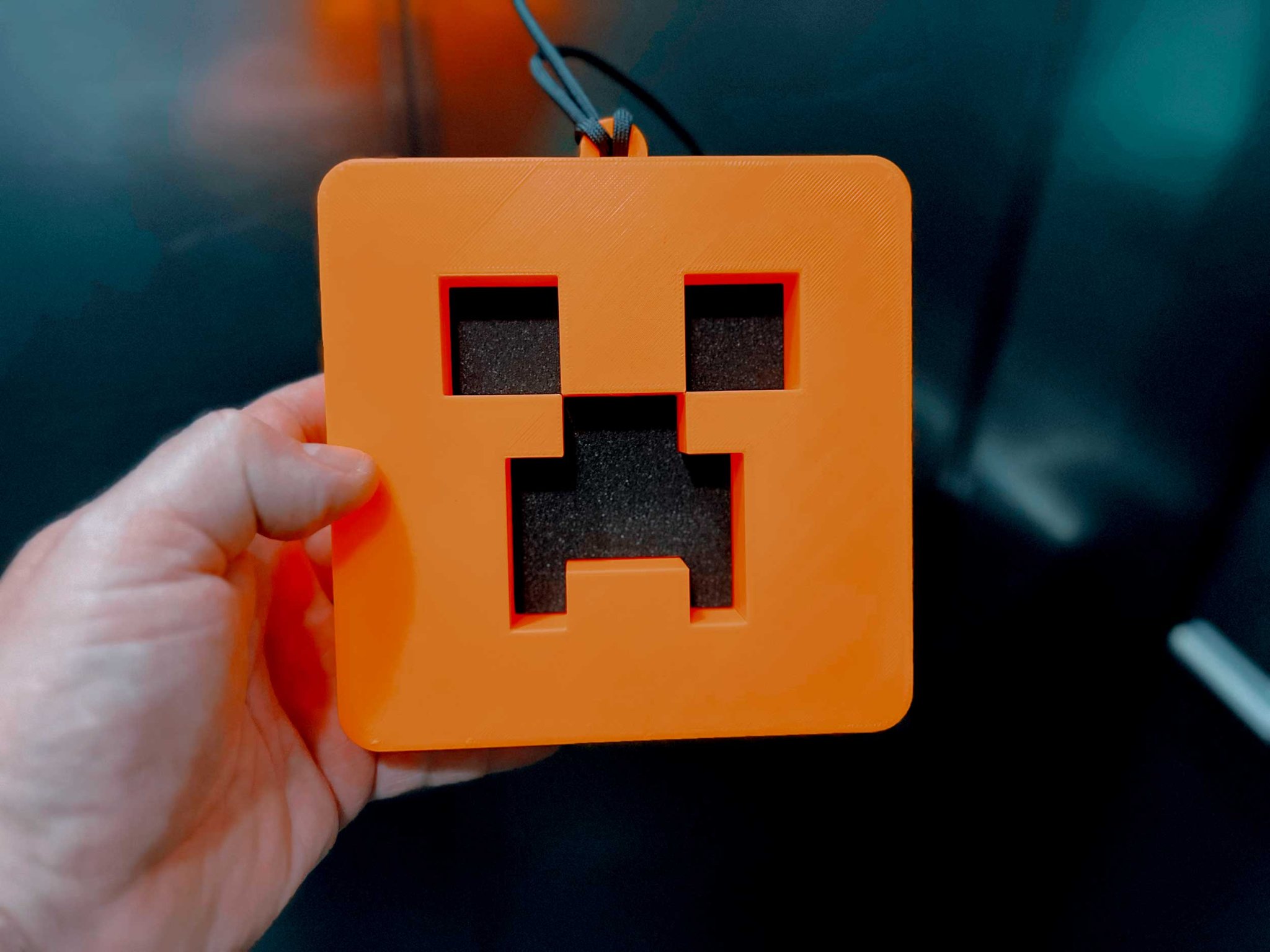 Móc khóa Helloween Creeper từ Minecraft cho ba lô trẻ em