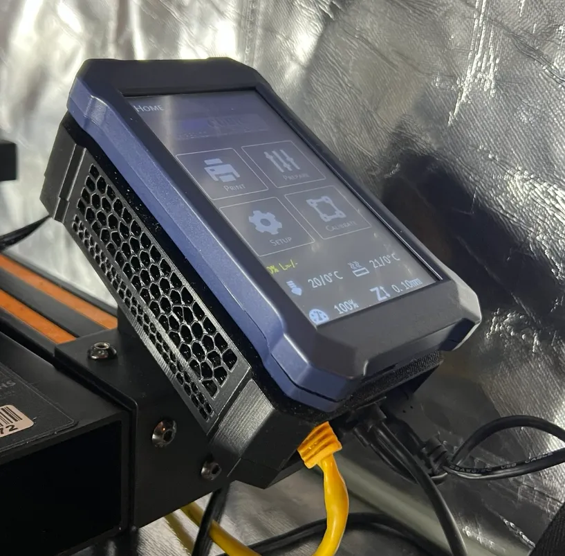 Vỏ màn hình cho Raspberry PI 4 trên máy in 3D Anycubic Vyper