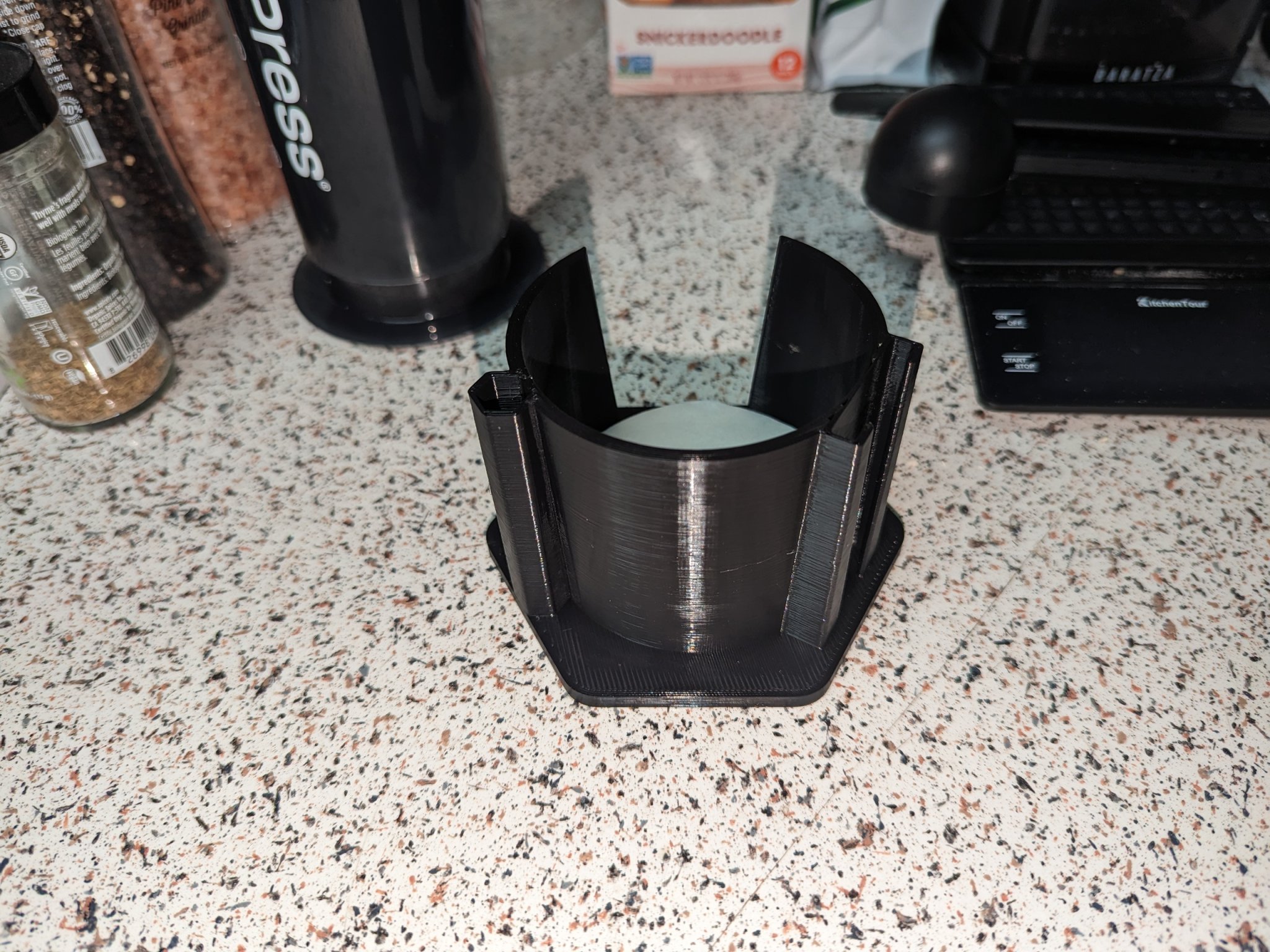 Giá đỡ bộ lọc Aeropress XL với khe để muỗng và khuấy