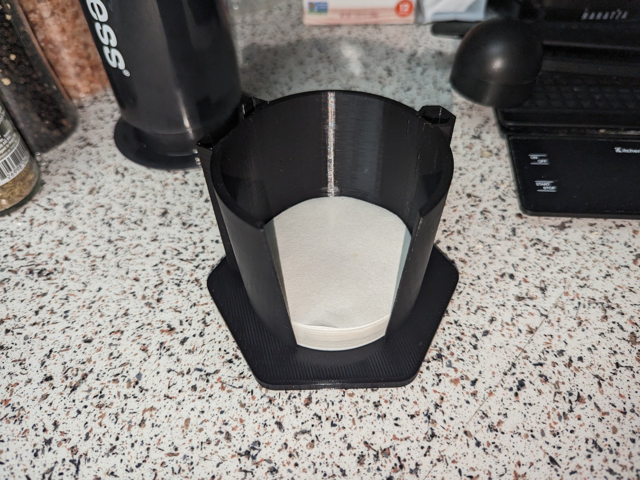 Giá đỡ bộ lọc Aeropress XL với khe để muỗng và khuấy