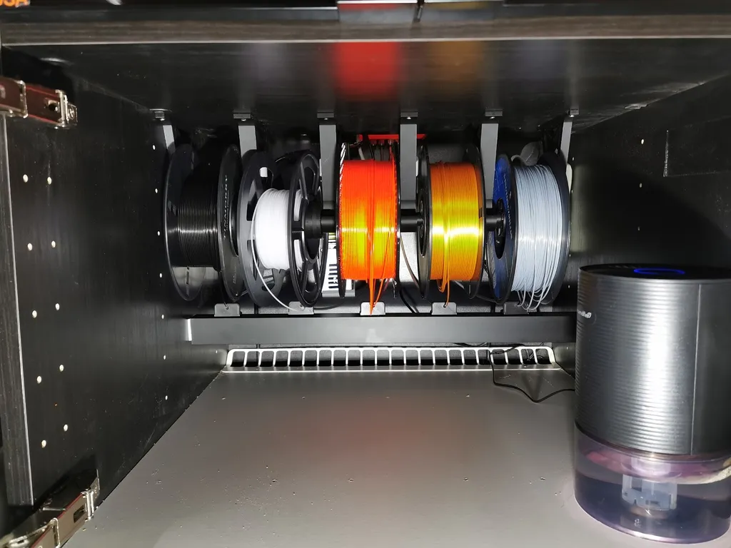 Giá đỡ cuộn tự động dưới kệ cho máy in 3D MMU