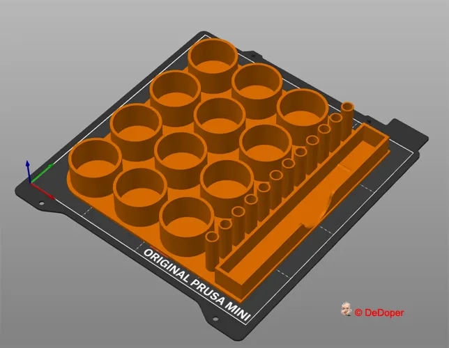 Khay phân loại sơn mini Revell cho 12 hũ 14 ml