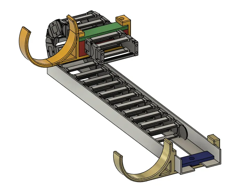 Giá đỡ ống hút chân không Onefinity X35/X50 cho rãnh dây kéo