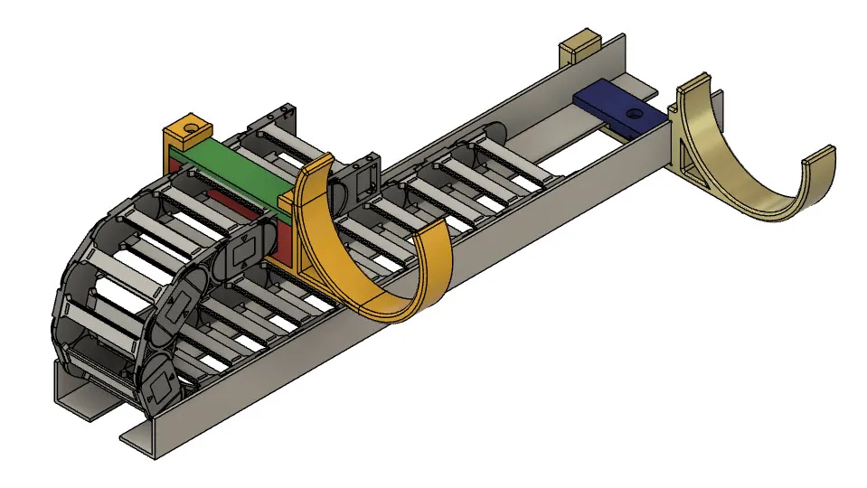 Giá đỡ ống hút chân không Onefinity X35/X50 cho rãnh dây kéo