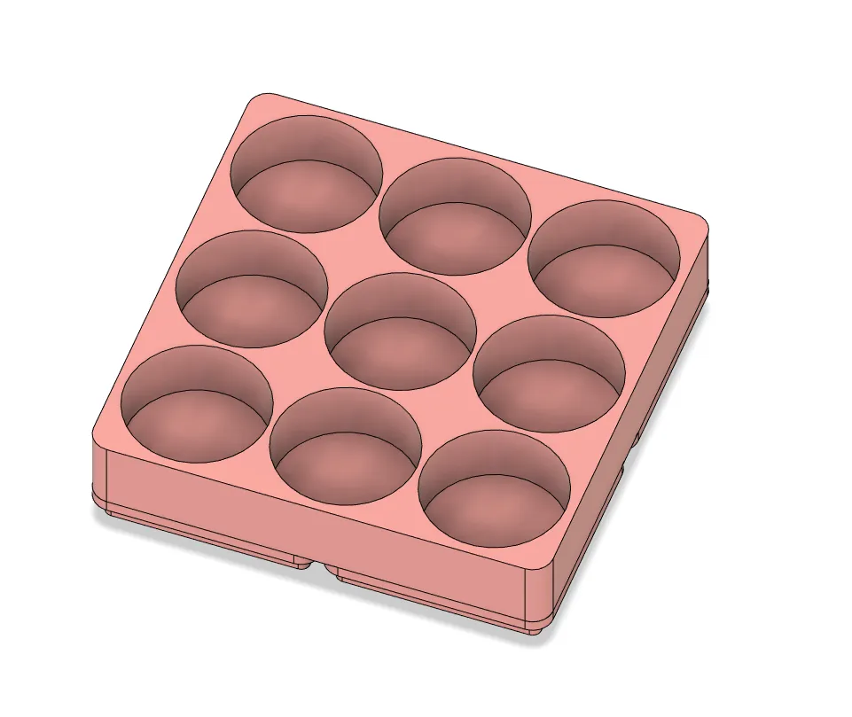 Giá đỡ chai màu Vallejo 17ml cho tổ chức tiện lợi