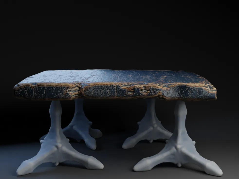 Giá đỡ sơn hình chóp cho nghệ nhân và thợ sơn