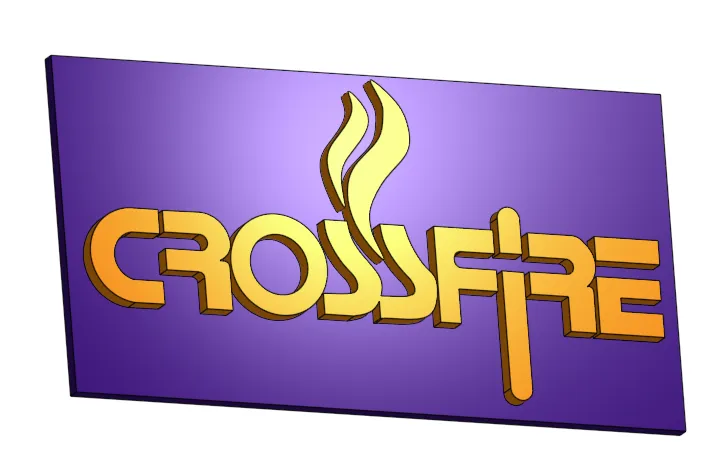 Biểu tượng CROSSFIRE cho thiết kế và nghệ thuật