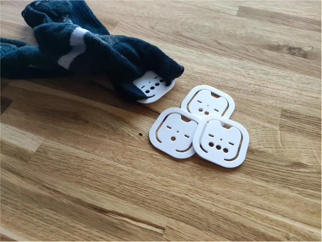 Kẹp tất hình mèo dễ thương cho máy giặt