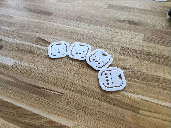 Kẹp tất hình mèo dễ thương cho máy giặt