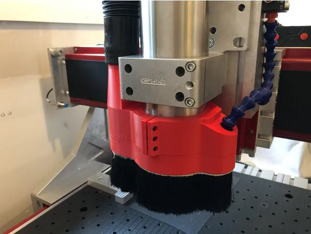 **Bộ thu bụi trục chính 80mm 2.2kw với lỗ đi MQL**