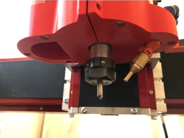 **Bộ thu bụi trục chính 80mm 2.2kw với lỗ đi MQL**