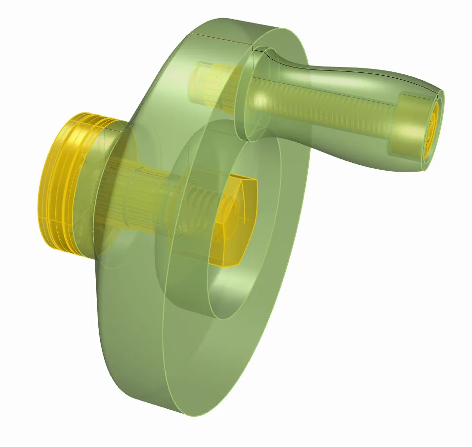 Bánh xe tay Unimat DB cho máy tiện 200