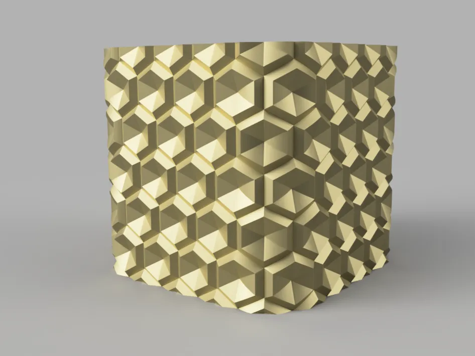 Bình hoa MESMER in chế độ bóng loáng hoặc lấp lánh