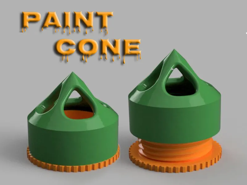 Giá đỡ hình nón điều chỉnh chiều cao cho công việc sơn