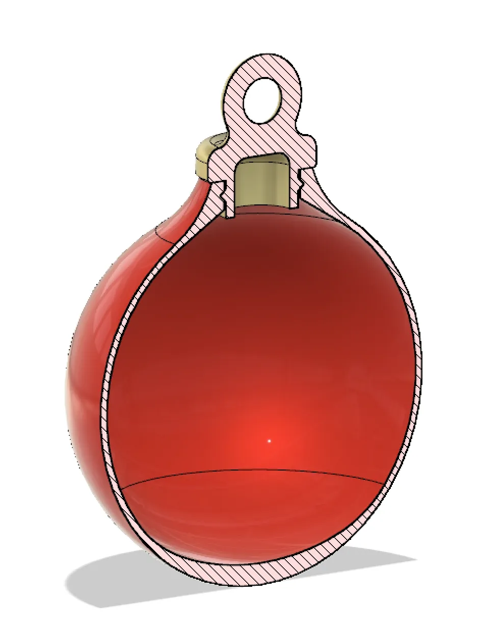 Quả cầu Giáng Sinh cổ điển cho trang trí Noel