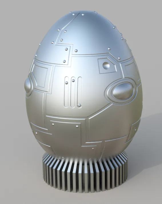 Trứng Robot MechEGG cho mùa lễ Phục Sinh