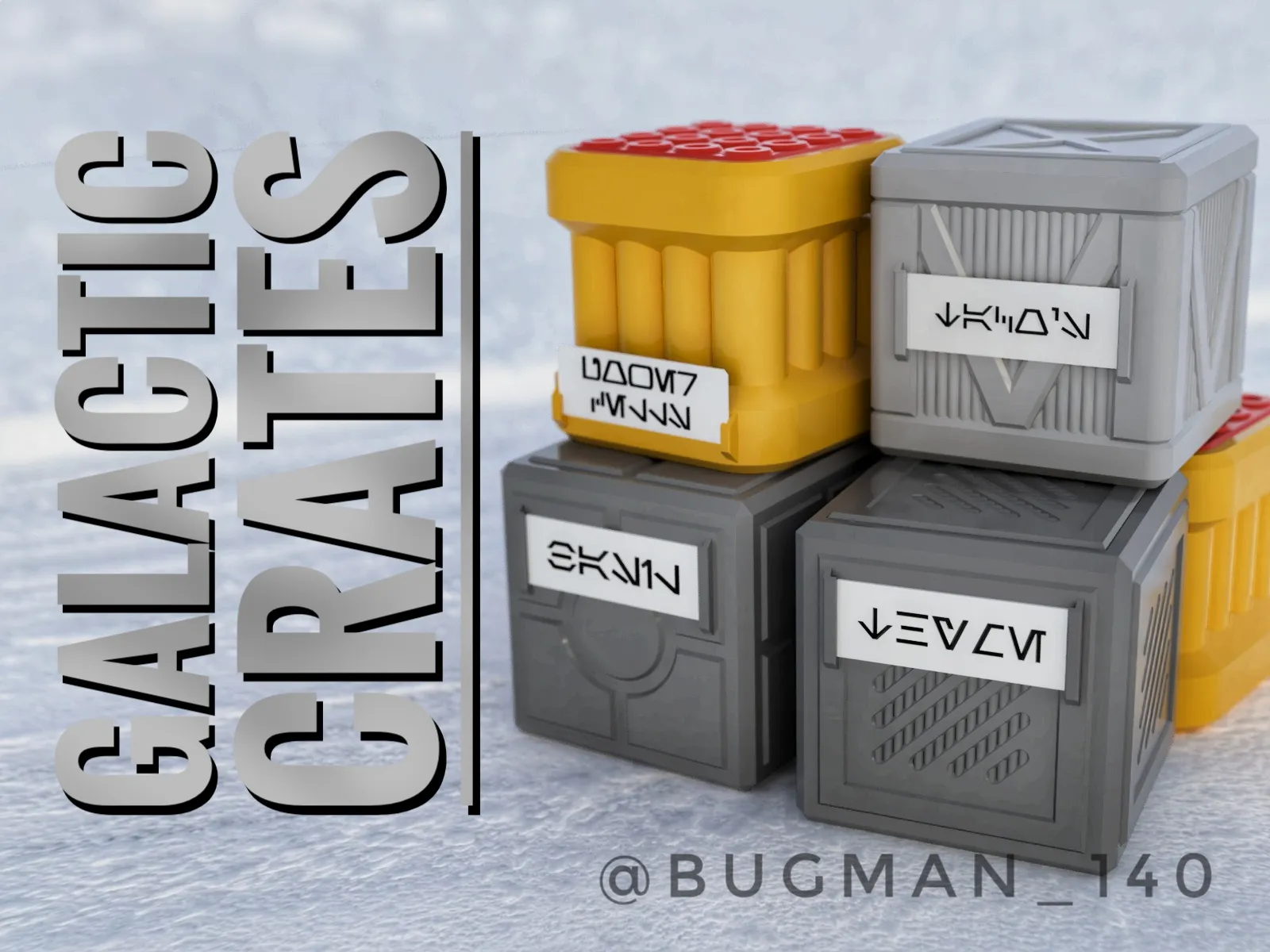 Hộp đựng hàng hóa vũ trụ cho cây trồng từ thiên hà