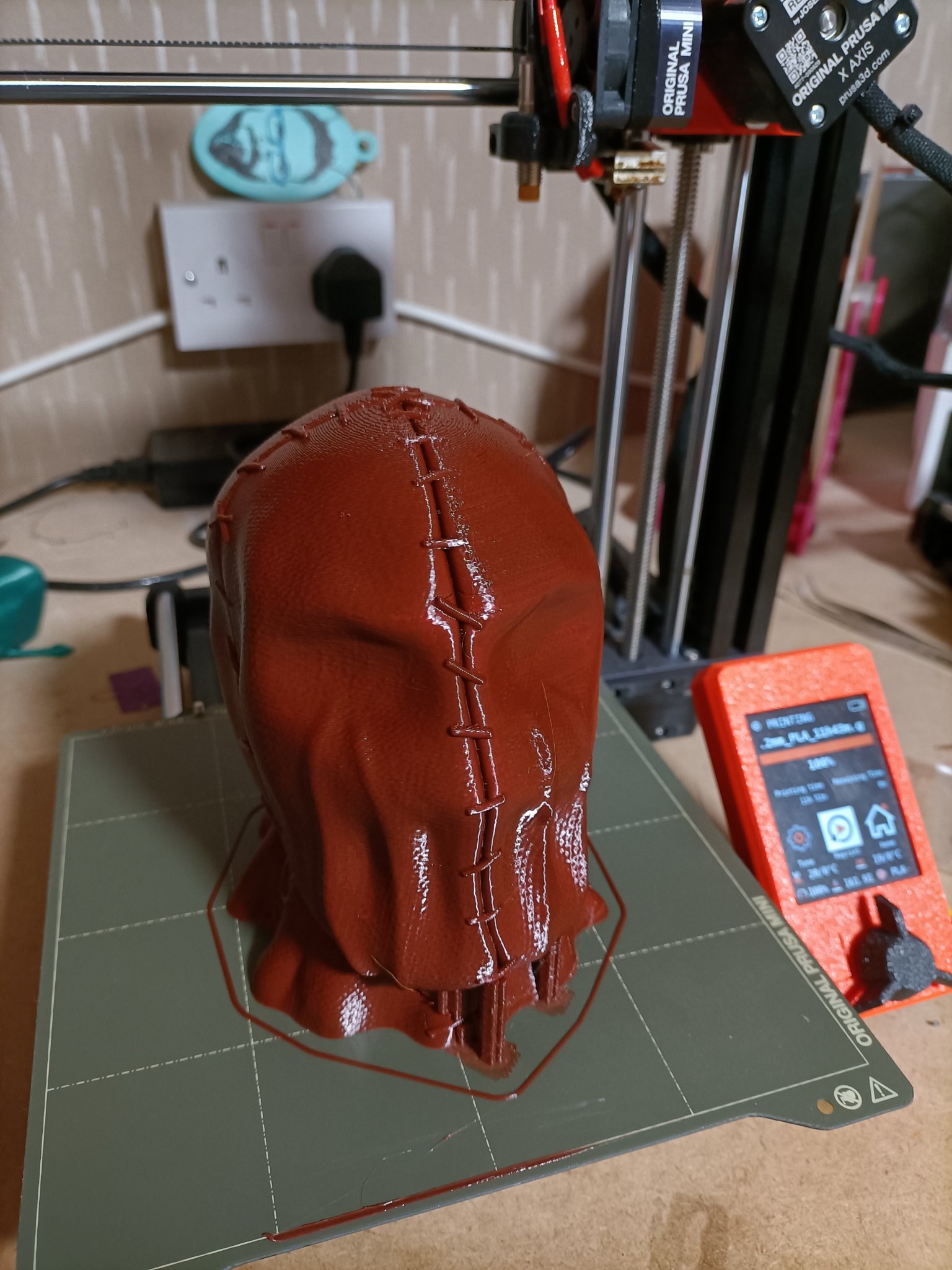 Đầu người bù nhìn trang trí Halloween