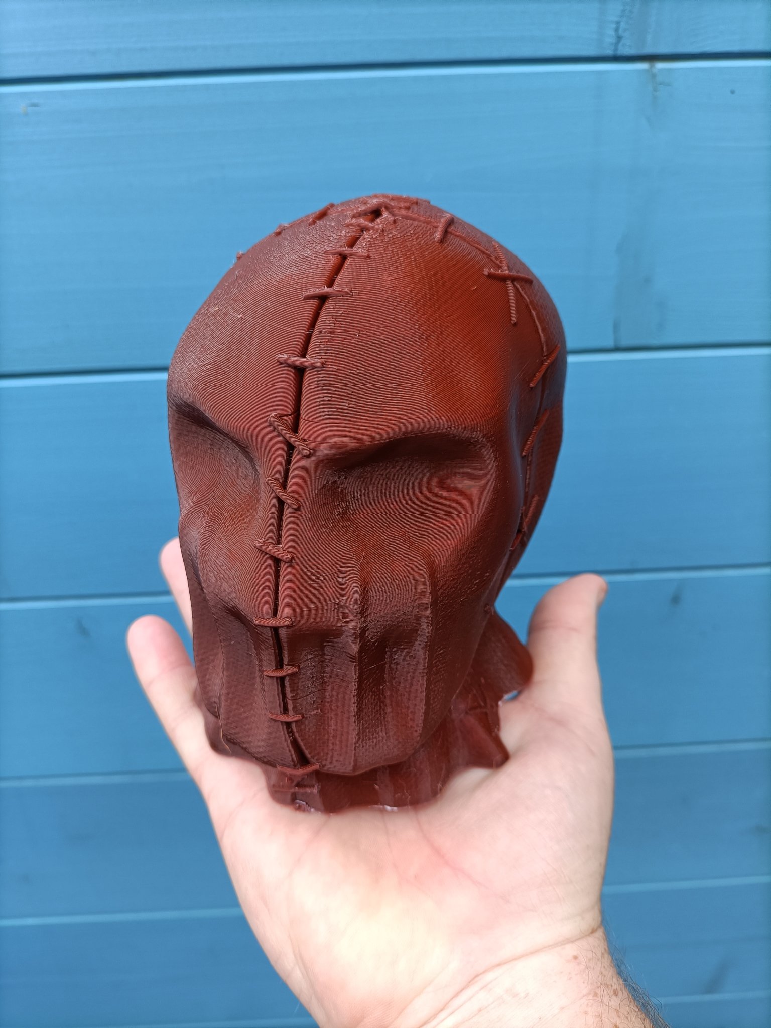 Đầu người bù nhìn trang trí Halloween