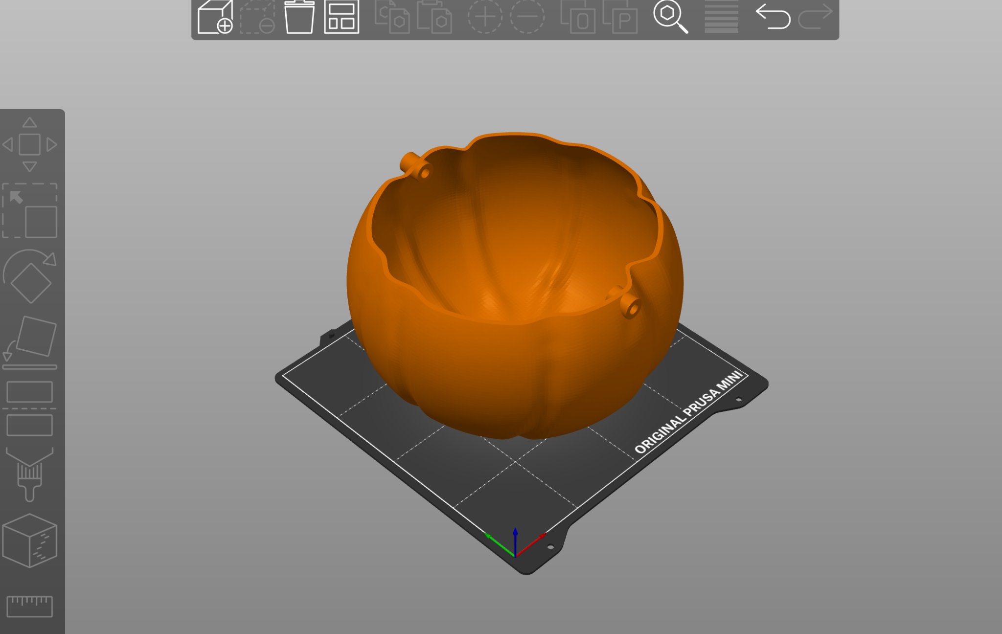 Giỏ bí ngô cho trẻ em trong dịp Halloween