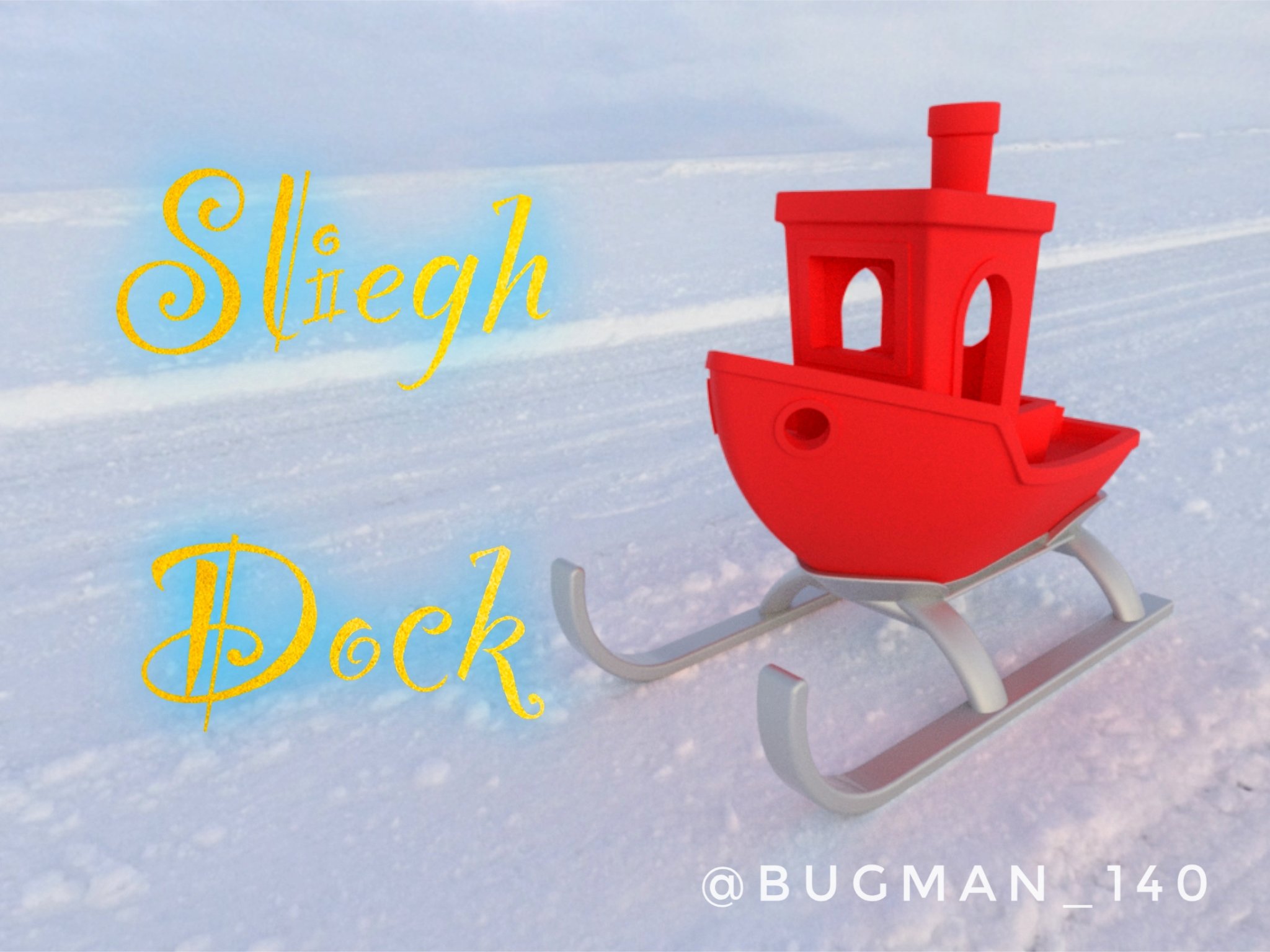 Giá đỡ lễ hội cho mô hình Benchy in 3D