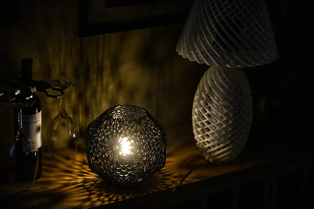 Đèn bàn Alhambra Rosetta phong cách Arabesque 20cm