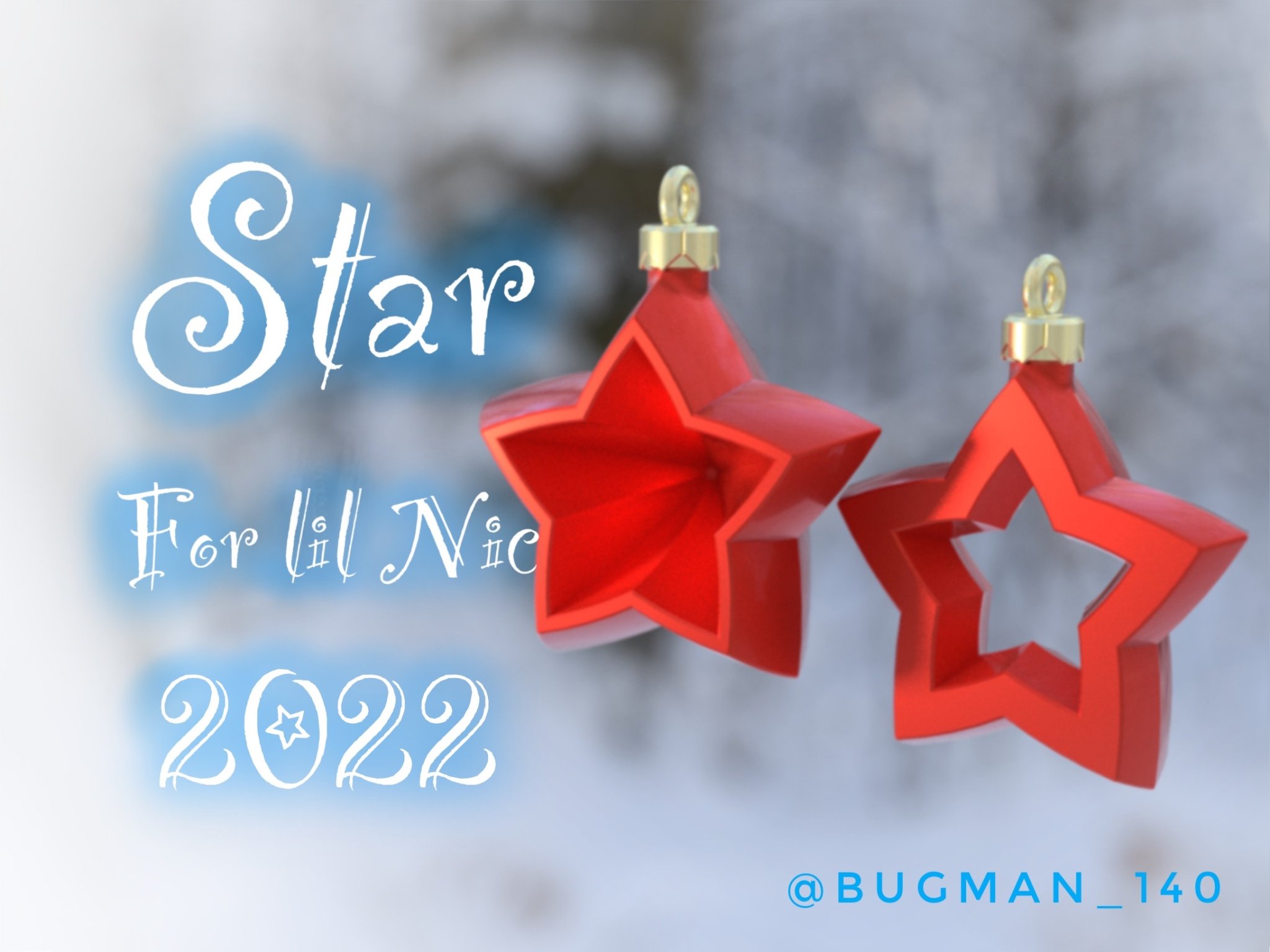 Ngôi sao Giáng Sinh cho Lil Nic - 2022