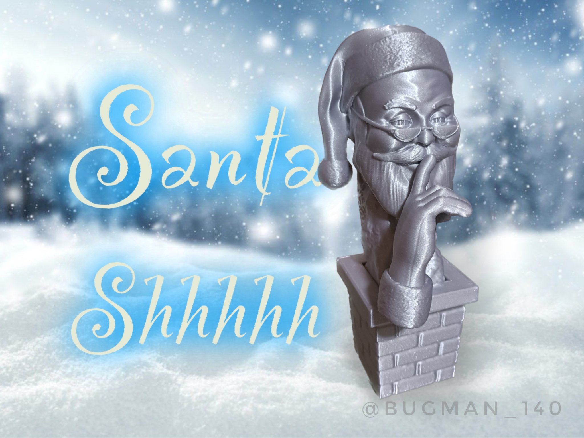 Ông già Noel bí mật trong bộ sưu tập trang trí Giáng Sinh