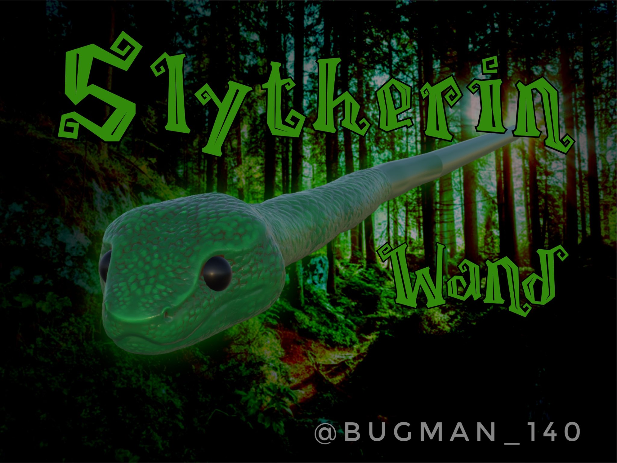 Đũa phép Slytherin thể hiện niềm tự hào Nhà bạn